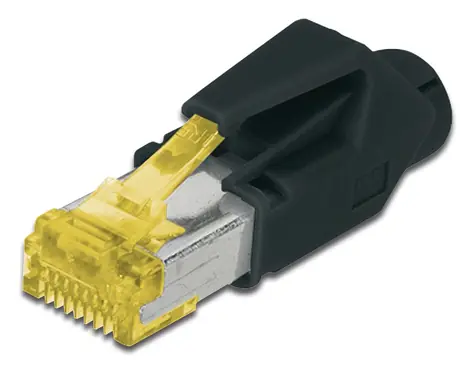 Digitus Hirose TM31 / RJ45 konektor / Cat6A / stíněný / 8P8C / na kulatý kabel / s krytkou