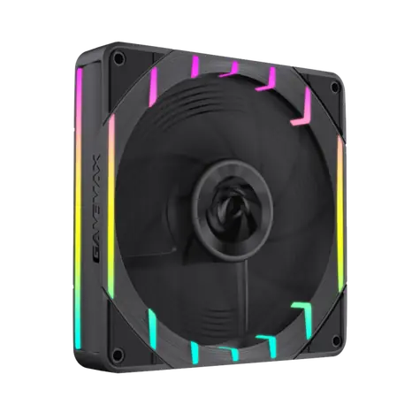 Gamemax TORNADO T14 ARGB-R černá / Ventilátor / 140 mm / ARGB