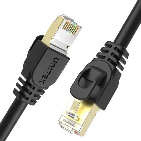 Unitek Cat.7 S/FTP 15m černá / Patch kabel / RJ45 / Cat 7