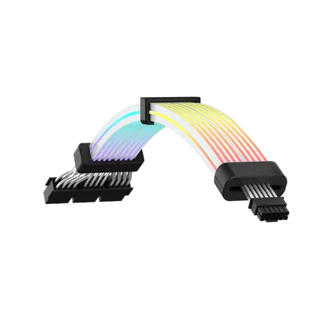 Gamemax 12VHPWR CABLE-BK černá / Modulární napájecí kabel / 12VHPWR / pro modulární zdroje