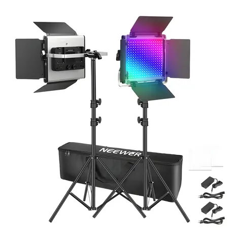 Neewer x660 PRO II / LED přídavné světlo / RGB LED / 50 W / CRI97+ / 3200–5600K