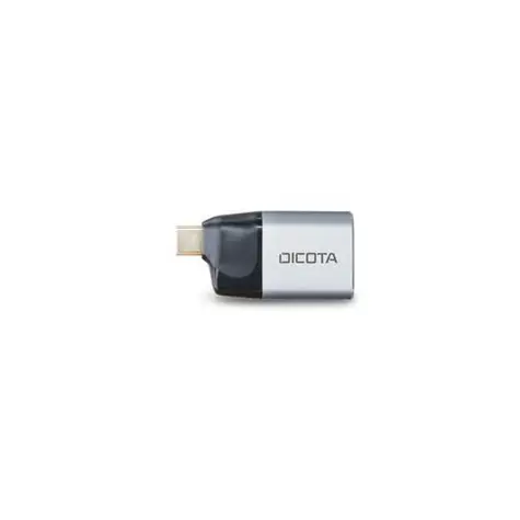 Dicota Mini adaptér USB-C na HDMI stříbrná / Redukce / PD 100W / 4K 60Hz