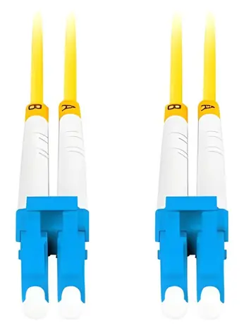 Lanberg optický patch kabel SM LC/UPC-LC/UPC žlutá / Optický patch kabel / Duplex / G657A1 / 5 m