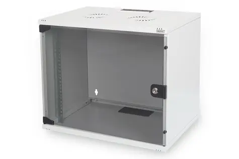 Digitus DN-19 07-US-1 šedá / Nástěnná skříň / 19