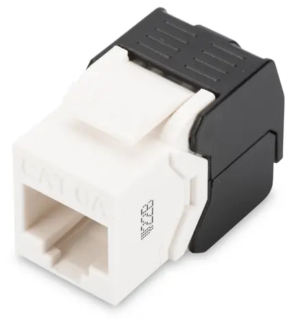 Digitus Keystone Jack Cat6A / Keystone zásuvka / RJ45 / nestíněná