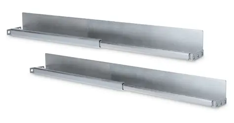 Digitus DN-19 GS-SRV / Montážní lišty pro rack / hl. 800-1000 mm / nosnost 100 kg / šedá