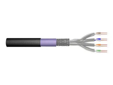 Digitus / Instalační kabel S-FTP / Cat 7 / venkovní / 1200 MHz / AWG 23/1 / 100 m