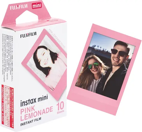 Fujifilm Instax Mini Pink Lemonade film / Instantní film / 10 ks