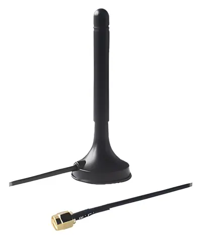 Teltonika WiFi magnetická RP-SMA anténa 3dBi / Anténa / kabel RG174 1500 mm / černá