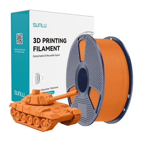Sunlu PLA+ High-Speed oranžová / Tisková struna / PLA / 1,75 mm / 1 kg