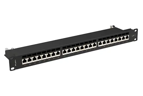 Lanberg Patch panel 24 portů 1U 19