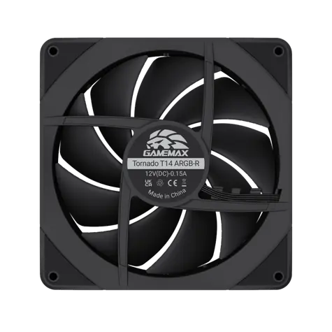 Gamemax Tornado T12 ARGB-R černá / Ventilátor / 120 mm / ARGB