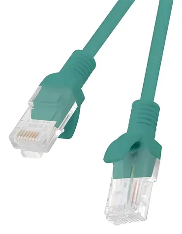 Lanberg CAT6 UTP 0,25 m zelená / Patch kabel / RJ45-RJ45 / Fluke Passed