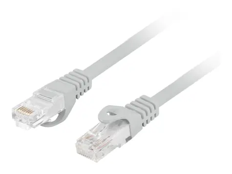 Lanberg UTP CAT6 1,5 m šedá / Patch kabel / RJ45-RJ45 / LSZH / Fluke Passed