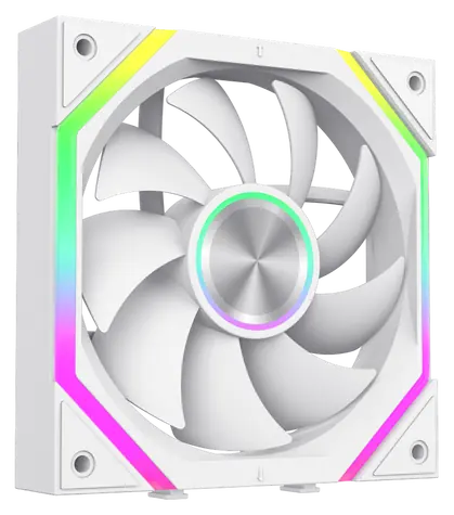 Gamemax FN12A-N2 WL-W bílá / Ventilátor / 120 mm