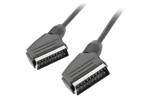 Lanberg SCART (M) - SCART (M) 1,8 m / Kabel SCART / Propojovací