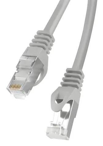 Lanberg CAT6 FTP 15 m šedá / Patch kabel / RJ45-RJ45 / Fluke Passed