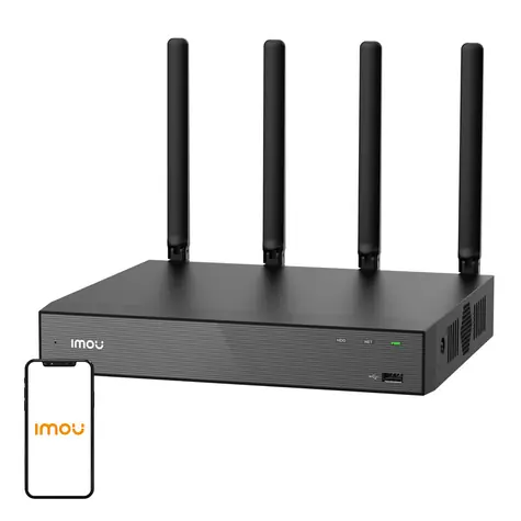 IMOU NVR-N118W / NVR rekordér / pro 18 kamer / až 8 MPx / HDMI / VGA / Wi-Fi 6 / 1x SATA