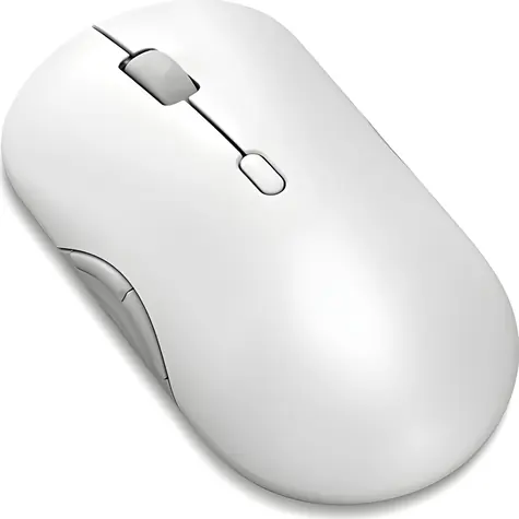 Lenovo 700 Multi-Device Wireless Silent Mouse bílá / Bezdrátová myš / Bluetooth 5.3 / 4000 DPI / 6 tlačítek