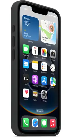 Apple iPhone 16e Silicone Case černá / Zadní kryt / Silikon