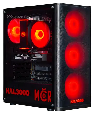 HAL3000 MČR Finale Pro / Herní počítač / AMD Ryzen 5 7600 / 32GB DDR5 / RTX 5060 Ti / 1TB PCIe4 SSD / Wi-Fi / W11