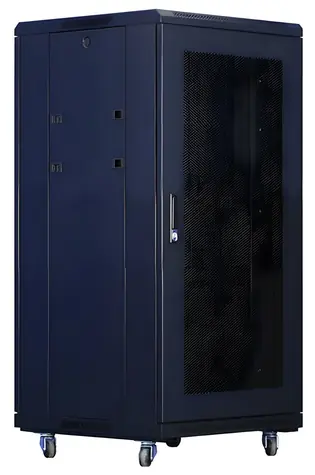 XtendLan 18U/600x1000 černý / Stojanový rozvaděč / 19