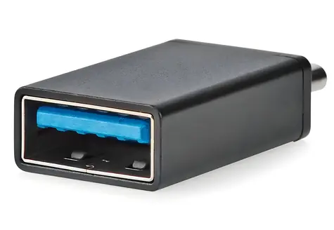 Nedis USB-C - USB-A adaptér černá / Adaptér / USB 3.2 Gen 1 / 5 Gbps / OTG