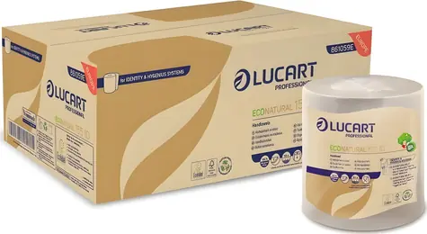 Karen Lucart 155 ID / Papírový ručník v roli / 2vrstvý / 155 m / celulóza / 6 rolí