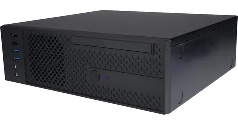 InWin CJ708 černá / Skříň / Micro-ATX / 8L SFF / zdroj 265W 80+ Bronze / 2x USB 3.0