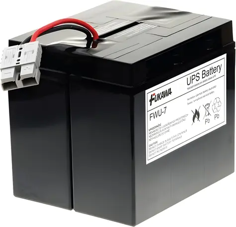 FUKAWA FWU7 / Náhradní baterie pro UPS / náhrada za APC RBC7 / 24V / 18Ah