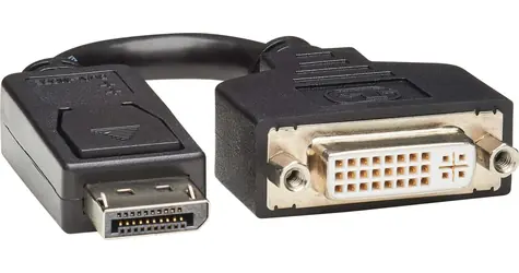 EATON P134-000 černá / Redukce / DisplayPort(M) - DVI-I(F) / 15,2 cm