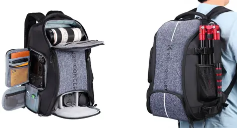 K&F Concept Camera Backpack 25L / Batoh na fotoaparát / objem 25 litrů