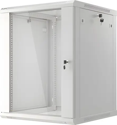 Lanberg WF01-6615-10S šedá / Nástěnný rozvaděč 19
