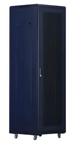 XtendLan 47U/800x1000 černá / Stojanový rozváděč / 19