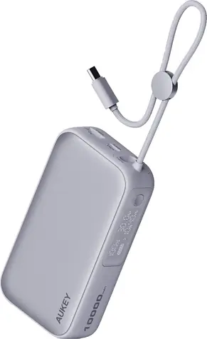 Aukey PB-Y47 bílá / Powerbanka / 10000 mAh