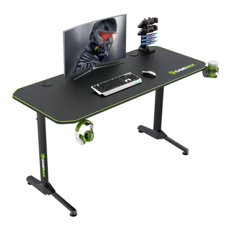 Gamemax D140-CARBON / Herní stůl