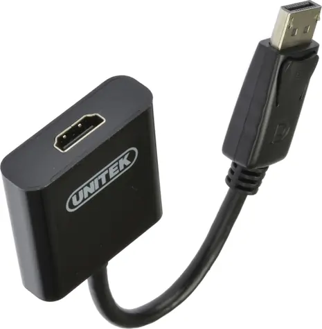 Unitek Y-5118DA černá / Adaptér DisplayPort - HDMI