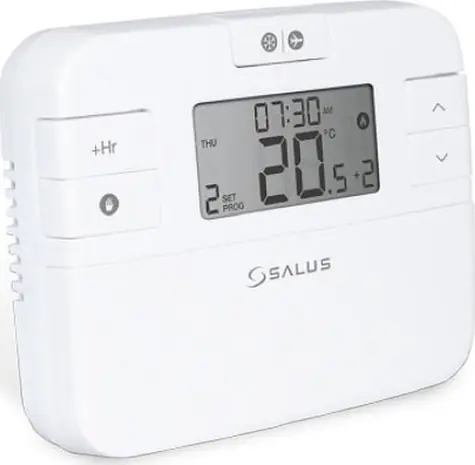 Salus RT510+ / Programovatelný prostorový termostat / drátový / týdenní program