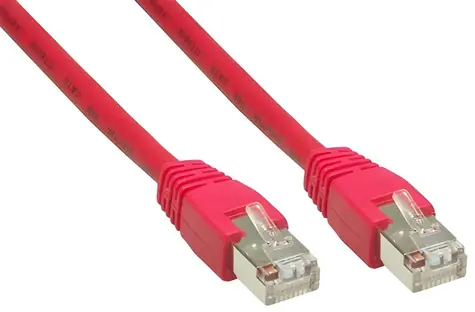 Good Connections Cat.6 S/FTP červená / Patch kabel / RJ-45 / 1 m
