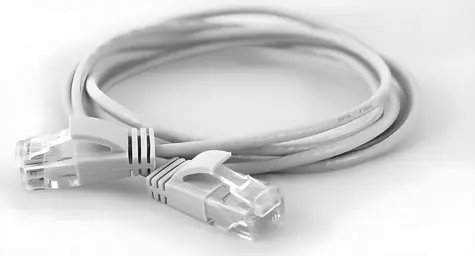 Wantec 7226 bílá / Patch kabel / Cat6a UTP / 0,2 m / RJ-45