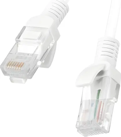 Lanberg UTP CAT5e 5m bílá / Patch kabel / RJ45-RJ45