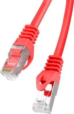Lanberg CAT6 FTP 3m červená / Patch kabel / RJ45-RJ45 / Fluke Passed