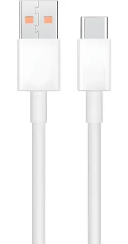 Techonic kabel USB-A - USB-C 1 m bílý / Datový kabel / USB-C