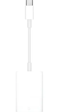 Apple USB-C to SD Card Reader bílá / Čtečka paměťových karet / SD / UHS-II