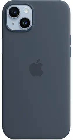 Apple Silikonový kryt s MagSafe pro iPhone 14 Plus bouřkově modrá / Zadní kryt / MagSafe / Silikon