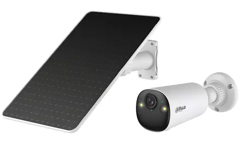 Dahua BF4CP-0210B / IP kamera / Bullet / WiFi / solární / 4 Mpix / obj. 2,1 mm / IP66 / IR 20 m