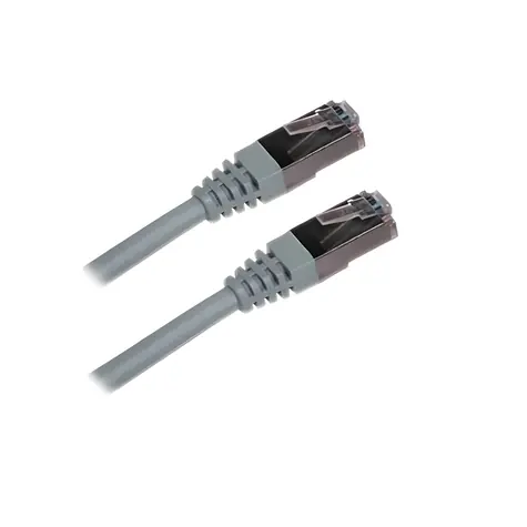 XtendLan Cat6A S/FTP 7m šedý / Patch kabel / LSFRZH