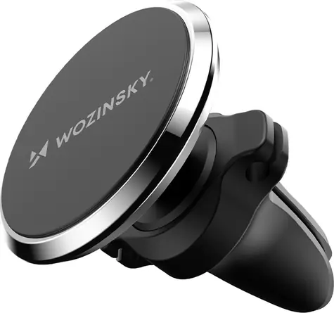 Wozinsky WUMKO černá / Magnetický držák telefonu do auta / do ventilace