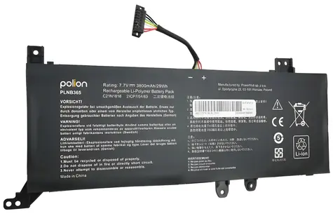 TRX Baterie Polion C21N1818 pro ASUS A512, R512, X512 VivoBook 15 / Náhradní baterie / Li-Pol 7,7 V / 3800 mAh