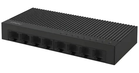 Imou SF108C-V2 černý / Switch / 8x RJ-45 10/100 Mbps / 1,6 Gbps / Desktop